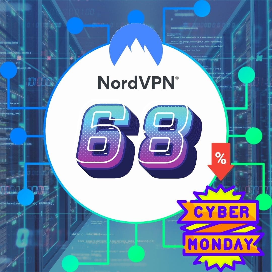 Nordvpn CyberGMondayで68％オフ