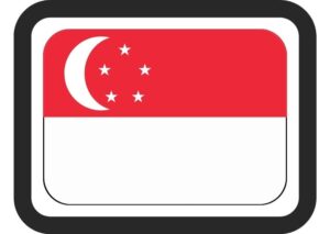 シンガポールの旗