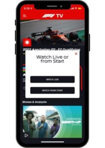 F1 TV Pro Live